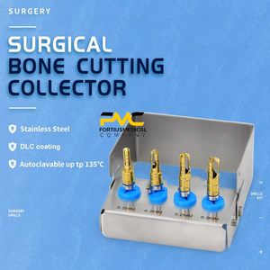 Forets chirurgicaux pour la collecte d'os et la préparation du site d'implantation en chirurgie implantaire, pour une exploitation efficace d'os autogène. - Product Image 6