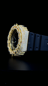 Nouvel Arrivage Luxe GA2100 GA2110 Lunette de montre en argent 925 et Moissanite, Boîtiers de montre Hip Hop Iced Out avec diamants Moissanite VVS D - Product Image 3