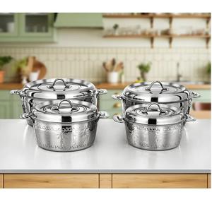 Plato para Hot Pot Cuadrado de Acero Inoxidable Plateado de la Mejor Calidad con Tapa y Soporte, Perfecto para Decoración del Hogar, Restaurantes, Hoteles y Eventos - Product Image 5