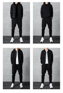 Conjunto deportivo de algodón de alta calidad Innovears para hombre, chándal con capucha y pantalones jogger con logo personalizado. - Product Image 6