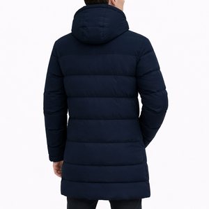Custom Logo Men Puffer Jacket Winter <b>Warm</b> Lightweight <b>Waterproof</b> Coat - Product Image 2