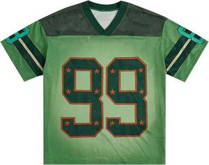 Maillot de football américain en tissu mesh premium avec impression par transfert thermique, impression par sublimation de haute qualité. - Product Image 1