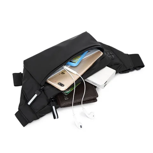 Sac banane de haute qualité pour hommes et femmes, sac banane bandoulière, sac ceinture pour voyage, marche, course à pied, randonnée, cyclisme - Product Image 6