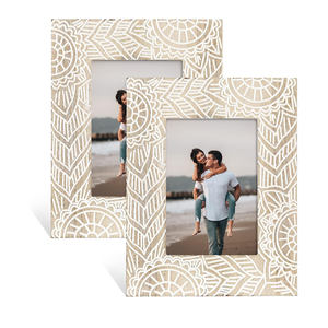 Marco de Fotos de Madera Contemporáneo, Estilo Vintage, Decorativo, Minimalista, para Hogar, Oficina, Escritorio, Boutique - Product Image 1