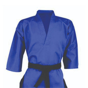 Kimono de karaté blanc en coton pour adulte unisexe, tenue d'arts martiaux respirante, coupe classique, une pièce, pour judo et BJJ - Product Image 6