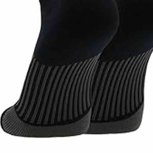 <b>Men's</b> Black Knee High <b>Socks</b> Striped Knitted Spandex Polyester Breathable <b>Sports</b> Regular Fit Autumn Style OEM/ODM Service Multi <b>S</b> - Product Image 4