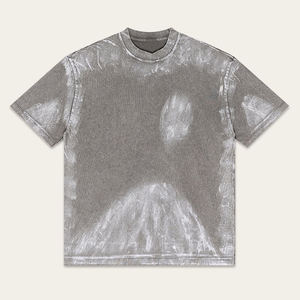 Camisetas Unisex Extra Grandes de Alta Calidad con Lavado Ácido para Hombre, Camiseta Personalizada con Lavado Ácido para Hombre, 100% Algodón - Product Image 6