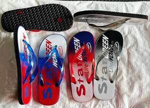 Tongs pour hommes de qualité supérieure, confortables, décontractées, en caoutchouc, pour un usage quotidien, plage, maison et extérieur - Product Image 2