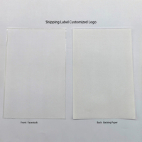 Étiquettes adhésives thermiques personnalisées en couleur 4x6 100x150 en rouleau pour solutions d'étiquetage d'emballage logistique
