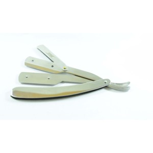 อุปกรณ์โกนหนวด บาร์เบอร์ ทูลส์ มีดโกนผมสีดำ มีดโกนแบบปรับได้สำหรับมืออาชีพ มีดโกนแบบปลอดภัย อุสตรา มีดโกนแบบไม่เจ็บปวด สำหรับผู้ชาย ใช้ส่วนตัวหรือร้านเสริมสวย - Product Image 4