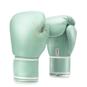 Gants de boxe en cuir professionnels, vente chaude, taille personnalisée, matériau durable, évacuation de l'humidité, unisexe - Product Image 1