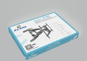 Zeno P700 Tv Wall Mount Eenvoudig Te Installeren TV Beugels Draaibaar En Kantelbaar Full Motion Voor 50 Tot 85 Inch Tot 68.2KG - Product Image 5