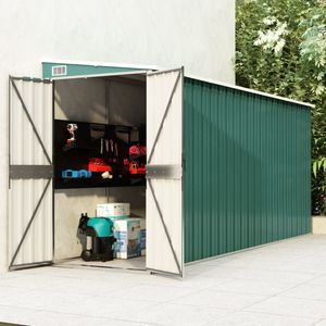 46.5 verde "x 150.4" x 70.1 "casetta da giardino in acciaio zincato struttura di stoccaggio - Product Image 1