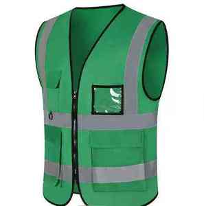 Chaleco de Seguridad Reflectante y Chaqueta de Trabajo de Algodón Impermeable con Logotipo Personalizado, Ropa de Trabajo de Construcción - Product Image 5