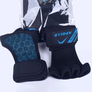 Custom Half-finger Gym Fitness Gloves <b>Foam</b> <b>Padding</b> Bodybuilding Training Palm Protection Cross-fit Weightlifting Unisex workout - Product Image 4