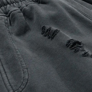 กางเกงขาสั้นผู้ชายเอวยางยืดพิมพ์โลโก้ตามสั่ง ผ้าฝ้ายแท้ 100% แห้งเร็ว ระบายอากาศได้ดี สวมใส่สบาย สไตล์ไฮสตรีท - Product Image 6