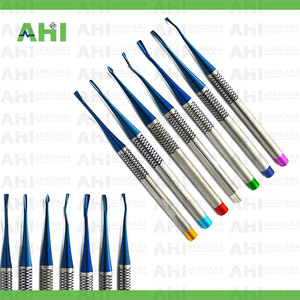 Juego de Elevadores Dentales AHI de 7 Piezas, Instrumentos Quirúrgicos de Extracción Dental de Acero Inoxidable, Manuales, Certificados CE Clase I, Ergonómicos - Product Image 5