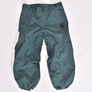 Pantalones de Nieve Verdes Duraderos Personalizados OEM con Cinturón Ajustable, Cierre Frontal, Bolsillo con Cremallera Seguro, Forro Polar Cálido y Ventilación - Product Image 1