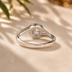 Bague de fiançailles élégante en moissanite, collection cadeau pour mariage et anniversaire, disponible au prix export - Offre spéciale - Product Image 6