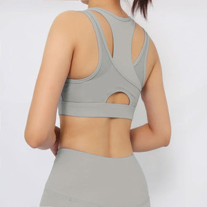 Soutien-gorge de sport extensible et anti-transpiration pour yoga, maintien élevé, soutien-gorge de sport sans coutures pour yoga, gym et fitness - Product Image 4