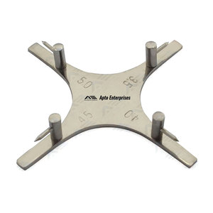 Instrumentos Dentales Profesionales: Brackets Metálicos Ortodónticos Star Boone con Calibrador, Equipos Dentales - Product Image 1
