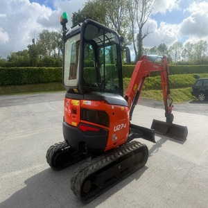 รถขุดขนาดเล็ก Kubota U27-4 แบบ Zero Tail Swing สภาพใหม่ พร้อมรางขับเคลื่อนที่สะอาด น้ำหนักใช้งานจริง พร้อมปั๊มไฮดรอลิก Liyuan เกียร์บ็อกซ์ และมอเตอร์ - Product Image 5