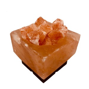 Lámpara de Sal del Himalaya, Cristal de Sal Iónica, Hecha a Mano, Diseño Moderno para Hoteles y Cocinas - Product Image 3