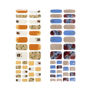 Autocollants pour ongles en gel semi-durcis coréens, fournisseur personnalisé, Bear’s Daily Life Dream - Product Image 3