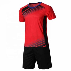 เสื้อฟุตบอลผู้ชายราคาส่ง OEM ระบายอากาศได้ดี สวมใส่สบาย คุณภาพสูง ราคาประหยัด ชุดยูนิฟอร์มฟุตบอลผู้ชาย - Product Image 2