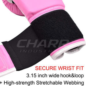 Servicio OEM, Guantes de Boxeo de Cuero de Alta Calidad para Hombre, Logotipo Personalizado, Cierre Ajustable de Gancho y Bucle, Ligeros y Personalizables - Product Image 5