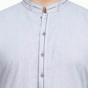 High Wrinkle-Resistant <b>Men's</b> <b>Kurta</b> Set Premium Breathable Cotton Shalwar Kameez Quick Dry Soft Finish Traditional <b>Men's</b> Apparel - Product Image 6