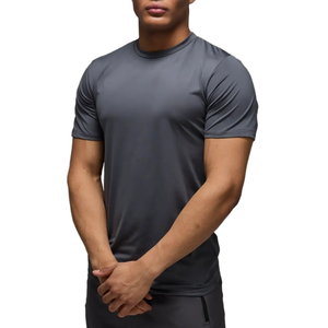 Camiseta Deportiva Moderna con Tecnología de Secado Rápido, Textura Transpirable, Estiramiento Cómodo, Estilo de Entrenamiento, Manga Corta, para Gimnasio - Product Image 4