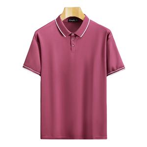 Coton polyester de haute qualité impression personnalisée broderie OEM logo uni vierge hommes polo t-shirt polo - Product Image 2
