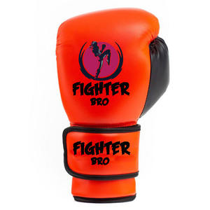 Guantes de Boxeo Duraderos de Cuero Sintético para MMA, Muay Thai, Kickboxing, con Logotipo Personalizado, para Entrenamiento Profesional - Product Image 6