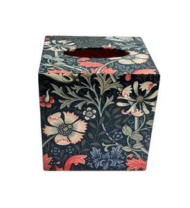Most Selling Style Metal Tissue Box <b>Cover</b> With Wood Top Napkin Holder For Home <b>Dining</b> <b>Table</b> Decoration Tissue Box Low Price - Product Image 4