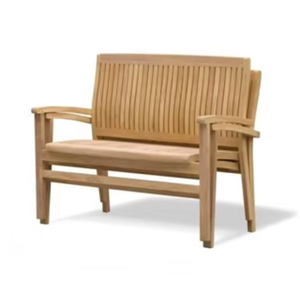 Sillas de Restaurante Hechas de Madera de Teca Antigua de Calidad, Sillas Largas Resistentes a las Termitas - Product Image 5