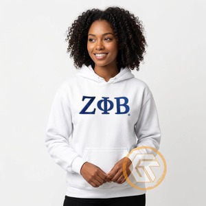 Tesoros Griegos: Diseña tu Propia Sudadera con Capucha Personalizada de Invierno para Mujer Zeta Phi Beta, Venta al por Mayor, Alta Calidad, 100% Algodón, Felpa, 500g - Product Image 4
