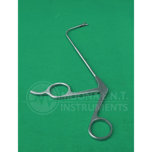 Pinces de biopsie nasale ORL à double action, à mâchoires verticales orientées à 90 degrés, pour sinus frontal, instrument FESS, longueur de travail 10 cm - Product Image 4