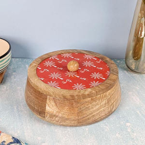 Pot en bois de haute qualité pour aliments chauds fabriqués à la main conceptions résistantes à la chaleur idéales pour le stockage des aliments dans la cuisine et le service quotidien à la maison - Product Image 4