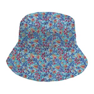 Vente d'usine – Nouveaux chapeaux bob matelassés personnalisés à imprimé intégral, avec logo sur mesure, pour hommes et femmes, haute qualité - Product Image 4