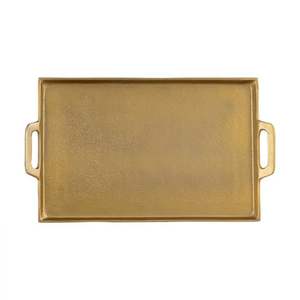 Bandeja de Servicio Decorativa de Latón de Lujo para Barra, Mostrador, Cócteles, Fiestas, Exhibición de Bebidas - Product Image 3