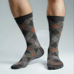 Lightweight 100% Cotton Crew <b>Socks</b> for Men-Winter Use <b>Soft</b> & Breathable Gym Sports High Quality Customizable - Product Image 4