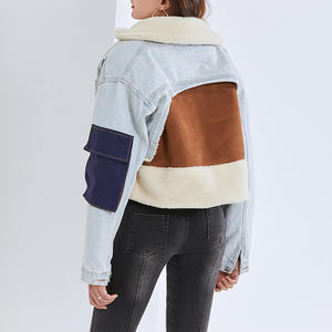 Chaqueta de Mezclilla para Hombre, Diseño Personalizado OEM, Efecto Desgastado, Chaqueta de Algodón, Estilo Vintage, Talla Grande - Product Image 3