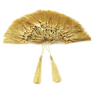 Wholesale New Uniforms <b>Tassel</b> Fringe Cords Durable Metallic Polyester Orthodox Gold Bullion Wire <b>Tassels</b> With Hanging Fringe - Product Image 1
