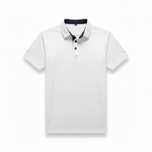 Polo en coton pour homme 210 GSM, décontracté, respirant, séchage rapide, anti-plis, usage quotidien, service OEM/ODM - Product Image 1