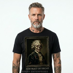 Camiseta Gráfica Personalizada para Hombre, Camiseta de Algodón con Temática Espacial de Astronauta Zombi de Ciencia Ficción, Camiseta de Alta Calidad con Estampado Serigrafiado, Proveedor de Camisetas Streetwear - Product Image 5