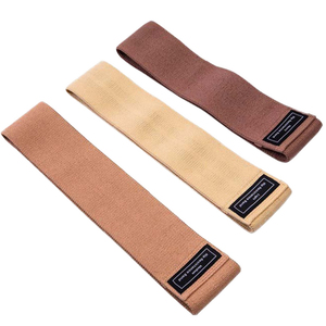 Bandas de resistencia para ejercicios con logo personalizado, duraderas, para yoga, gimnasio, fitness, glúteos, piernas, sentadillas y cadera. - Product Image 1