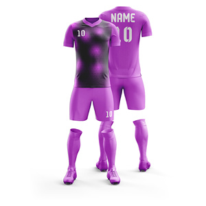 Kit de sublimation de football personnalisé de qualité supérieure |   Tailles pour hommes, femmes et jeunes |   Vêtements de sport légers à séchage rapide en gros - Product Image 6