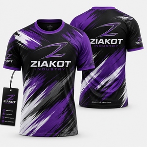 Camiseta Deportiva Personalizada al por Mayor con Diseño 3D en Negro y Rosa, Cinta Rosa para la Concientización sobre el Cáncer de Mama, Apoyo a la Salud Femenina - Product Image 3