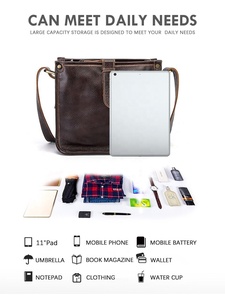 Petit sac à main Vintage en cuir pour femmes, sacoche à bandoulière de luxe de styliste, collection LKU-0772 - Product Image 3